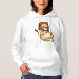 Camiseta Leão com setas unhas