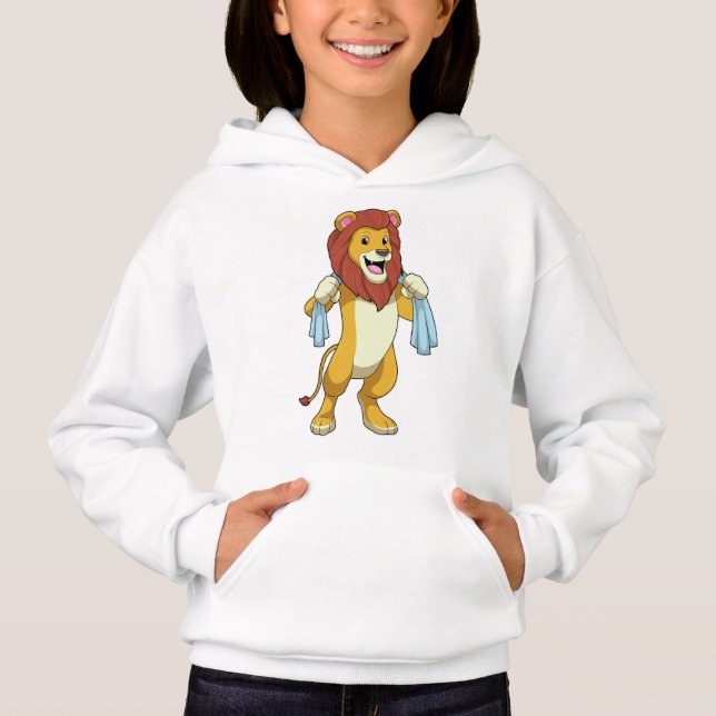 Camiseta Leão com Toalha para Chá (Frente)