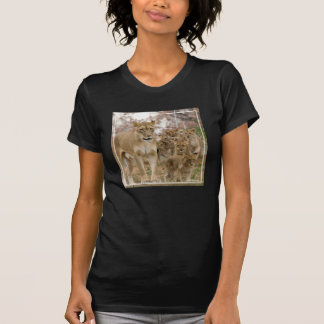 Camiseta Leão Cubs africano com mãe