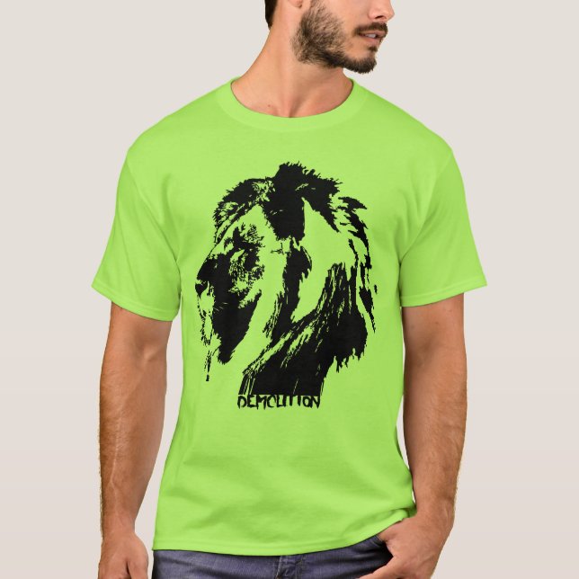 Camiseta Leão da demolição (Frente)