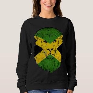 Camiseta Leão da Jamaica Bandeira Jamaicana Férias no Carib
