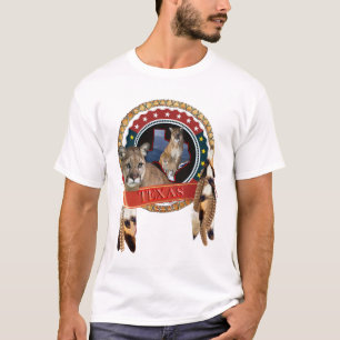 Camiseta Leão da montanha do Texas