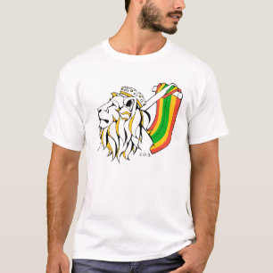 Camiseta Leão da reggae de Rasta que ascensão