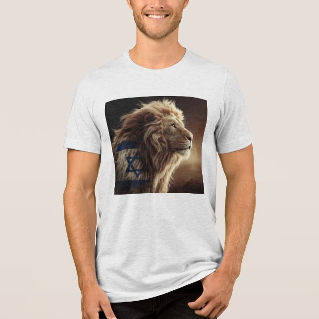 Camiseta Leão de capuz de Zion (Frente)