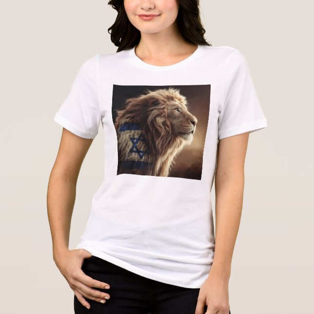 Camiseta Leão de capuz de Zion (Frente)