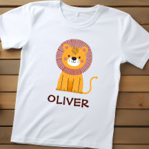 Leão de Cartoon Bonito Personalizado