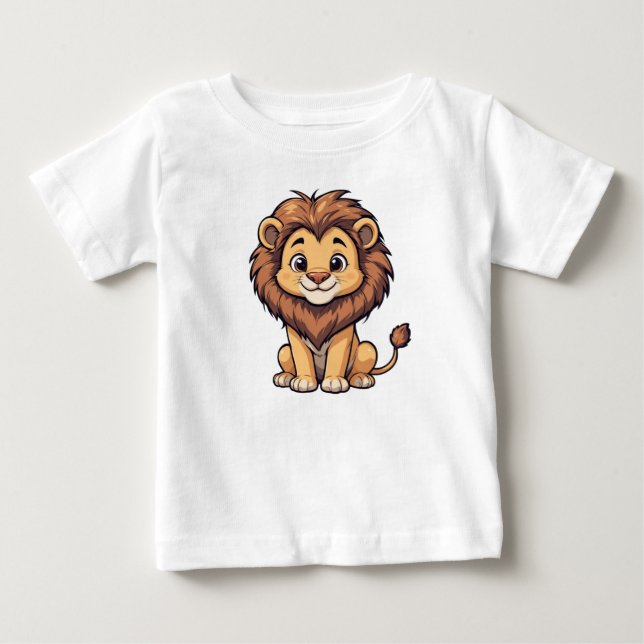 Camiseta Leão de Cute (Frente)