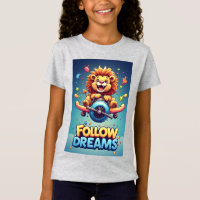 Leão de desenho animado fofo pilotando um avião