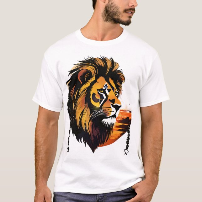 Camiseta Leão de falha (Frente)