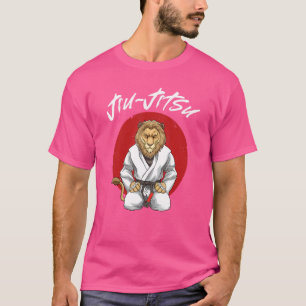 Camiseta Leão de Jiu Jitsu  Jiu Jitsu Brasileiro Mma Grappl