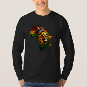 Camiseta LEÃO DE JUDÁ África Reggae Rastafari Jah Jah Abenç