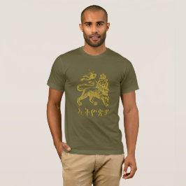 Camiseta Leão de Judá Haile Selassie I Jah Rastafari ELE