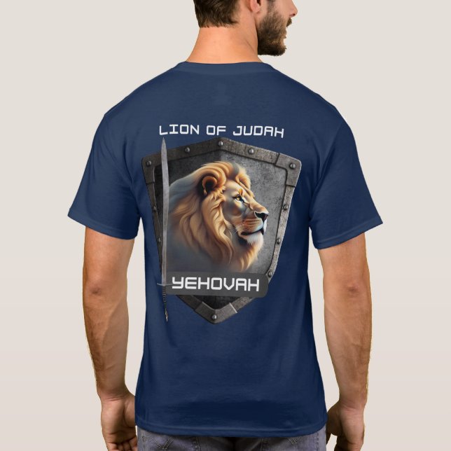 Camiseta Leão de Judá Iehová (Verso)