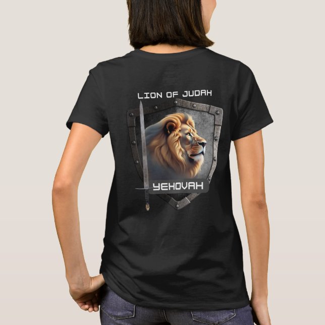 Camiseta Leão de Judá Iehová (Verso)