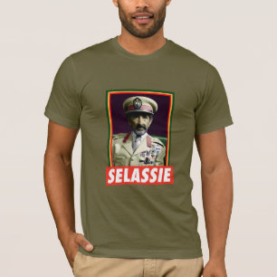 Camiseta Leão de Judá Jah Exército INI Haile Selassie Rasta