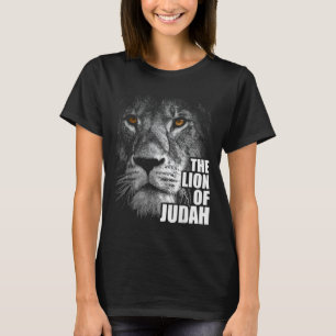 Camiseta Leão de Judá Jesus Fé Cristã Sobre o Medo