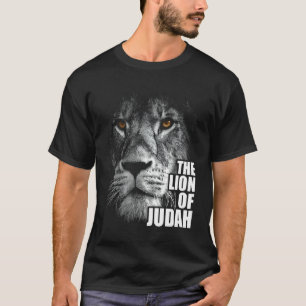 Camiseta Leão de Judá Jesus Fé Cristã Sobre o Medo