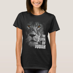 Camiseta Leão de Judá Jesus Fé Cristã Sobre o Medo Prem