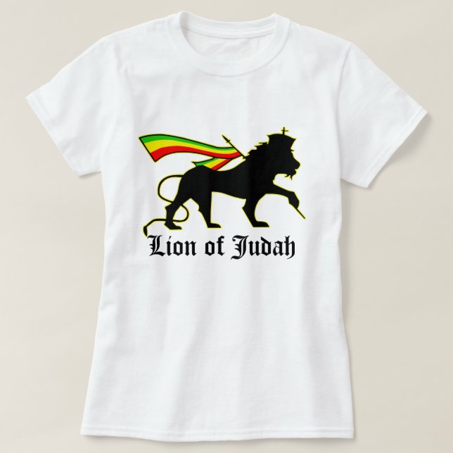 Camiseta Leão de Judah (Frente do Design)