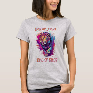 Camiseta Leão de Judah Christian Faith Jesus Gift