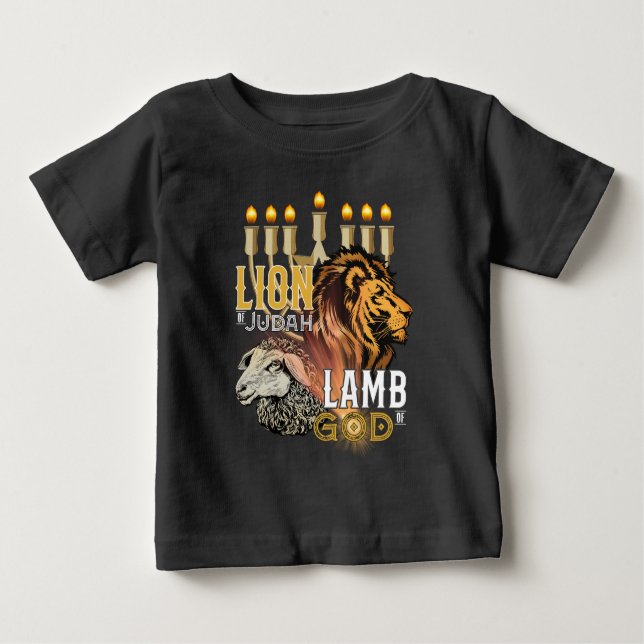 Camiseta Leão De Judah Lamb De Deus (Frente)