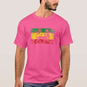 Camiseta Leão de Judah Rasta Reggae Etíope Antiga Etiópia