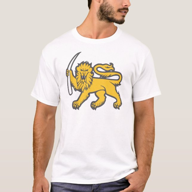 Camiseta Leão de Rhodesian (Frente)