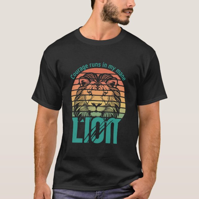Camiseta Leão de Sol Retroativo (Frente)