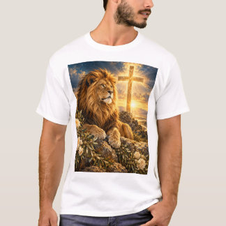 Camiseta Leão Debaixo da Cruz