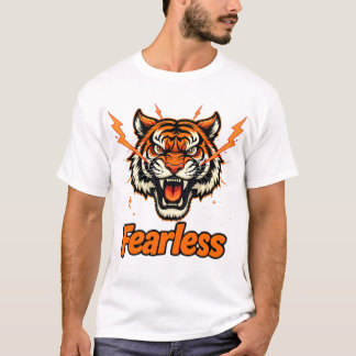 Camiseta Leão Destemido – Design Ousado de Streetwear