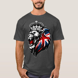 Camiseta Leão do Orgulho Britânico 