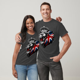 Camiseta Leão do Orgulho Britânico 