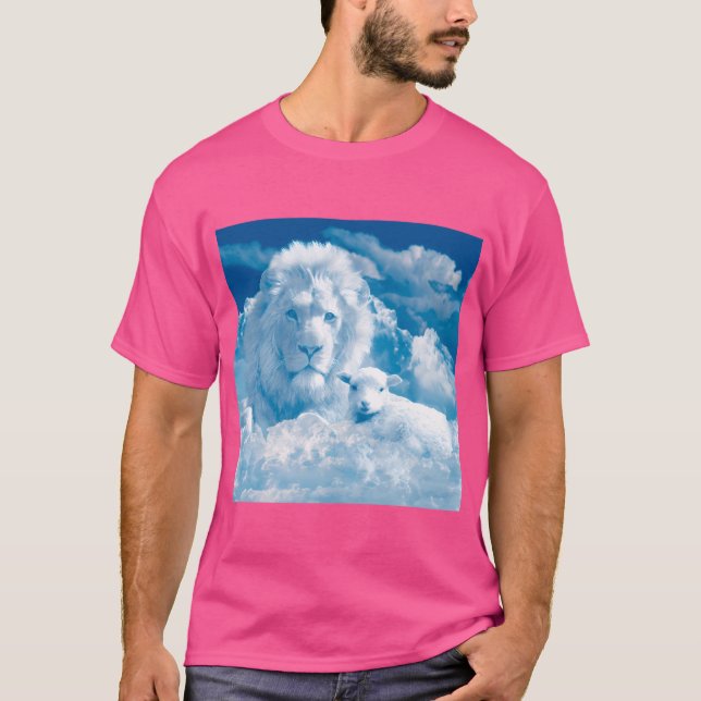 Camiseta Leão E Lâmpada (Frente)