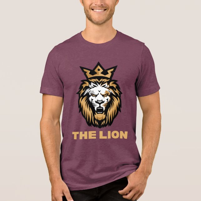 CAMISETA LEÃO É O REI (Frente)