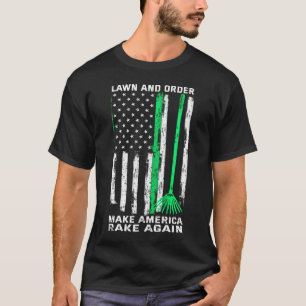 Camiseta Leão E Ordem Fazem A América Rake Novamente Fl Ame