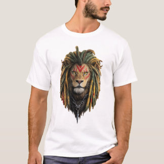Camiseta Leão Estilo Rasta – Design Inspirado no R