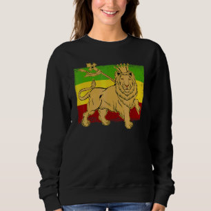 Camiseta Leão Etíope Bandeira da Etiópia Reggae Conce Jamai