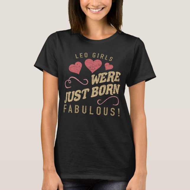 Camiseta Leão Fabuloso Para Mulheres (Frente)