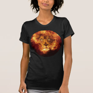 Camiseta Leão flamejante de Judah