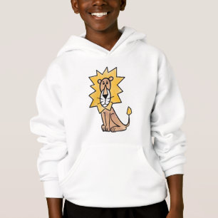 Camiseta leão fofo desenho infantil retrô safári animal da 