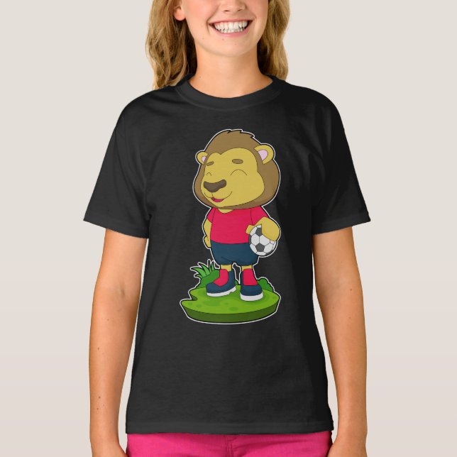 Camiseta Leão Jogador de handebol Handebol (Frente)