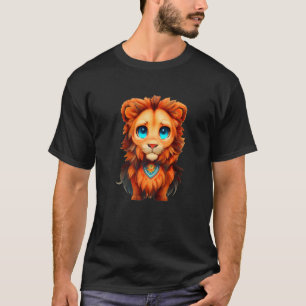 Camiseta Leão-Leão-Leão-Leão-Leão-Leão-Leão-De-Chibi Da Sel
