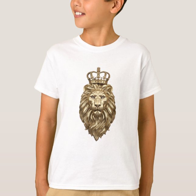 Camiseta Leão majestoso (Frente)
