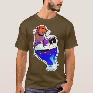 Camiseta Leão-marinho e cerveja