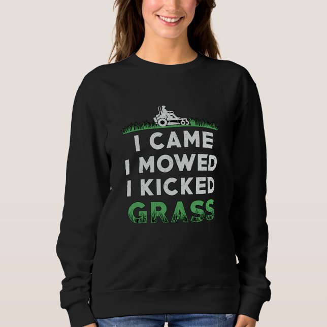 Camiseta Leão Mower Que Eu Percebi Que Eu Matei Grass Mears (Frente)
