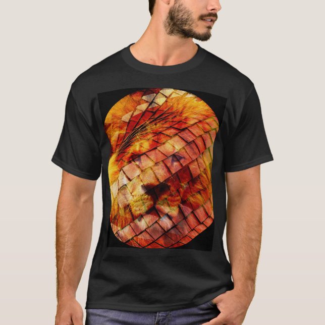 Camiseta Leão na selva (Frente)