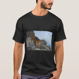 Camiseta Leão nas montanhas (por Richard Friese)