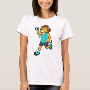 Camiseta Leão no Handball com Handball
