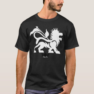 Camiseta Leão preto do T de Judah - Rei-Yo