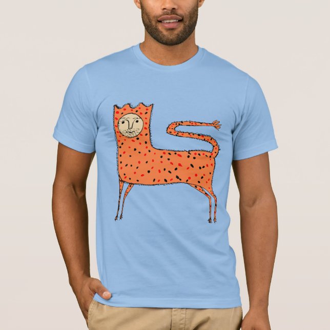 Camiseta Leão Primitivo Inglês do século XVIII (Frente)